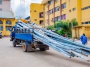 NSCDC Foils Theft of Abuja Electricity Poles, Suspects Abandon Truck