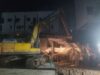 Lagos Building Collapse: Four Rescued, Several Feared Trapped