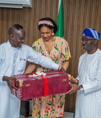 Oba of Benin honours Gov. Okpebholo with royal birthday gift