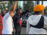 BREAKING: Security Operatives Open Fire on #FreeNnamdiKanuNow Protesters in Abuja
