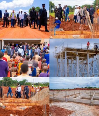Okpebholo Inspects Flagship Projects, Vows Lasting Development for Esan Central